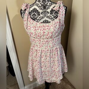 Alter’d State Pink Floral Romper NWT